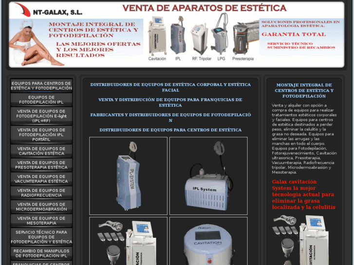 www.equiposparaestetica.com