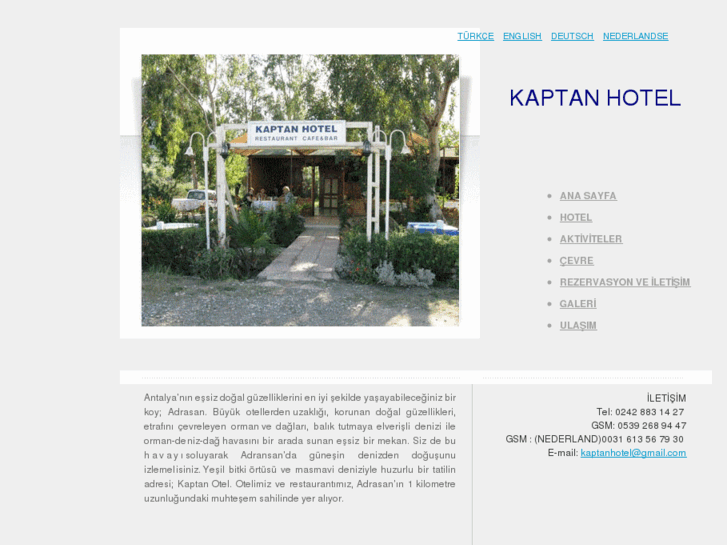 www.kaptanhotel.net