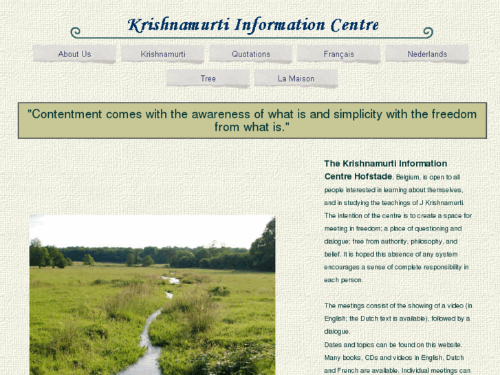 www.krishnamurti-information-centre.org