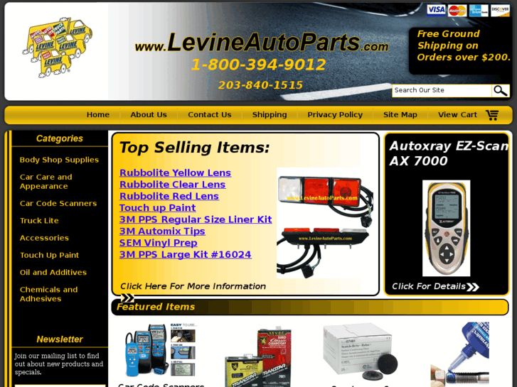 www.levineautoparts.com