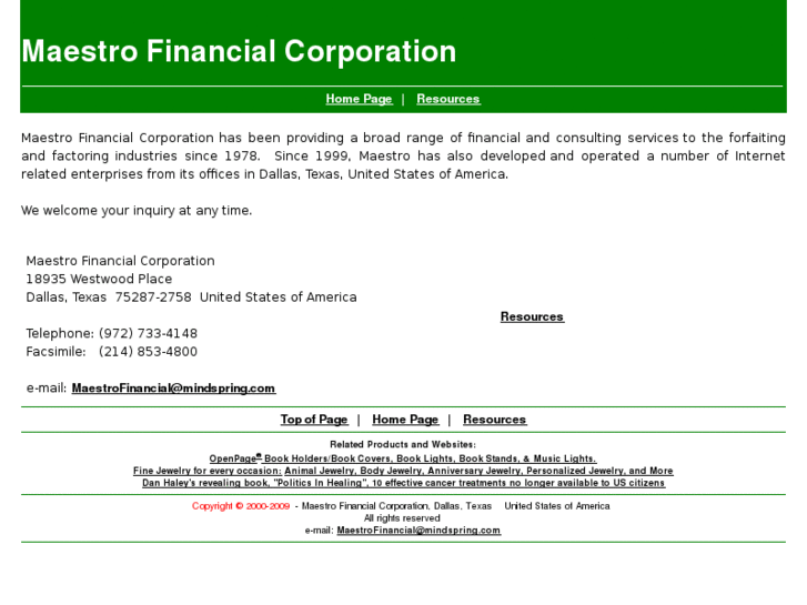 www.maestrofinancial.com