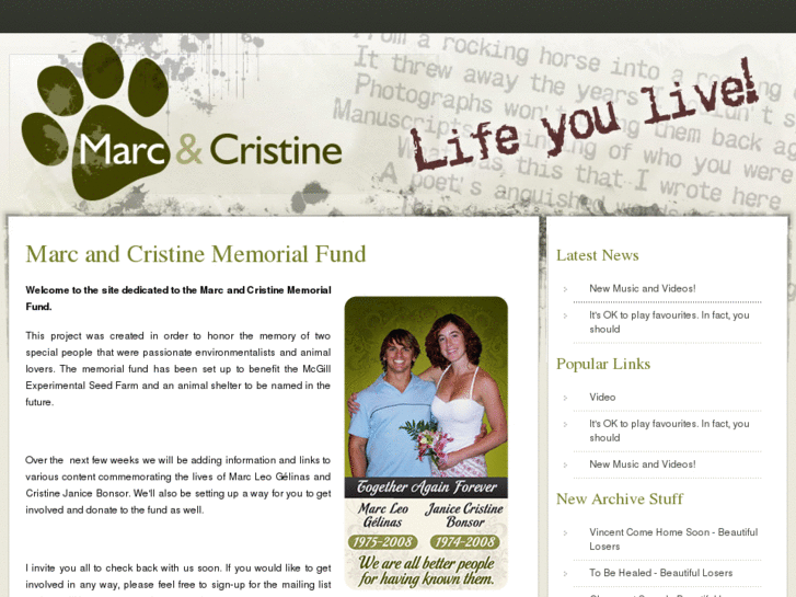 www.marcandcristine.com