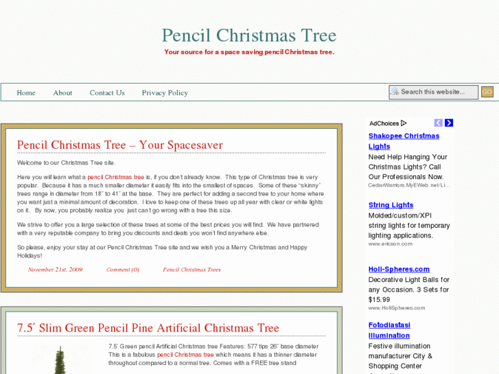 www.pencilchristmastree.net