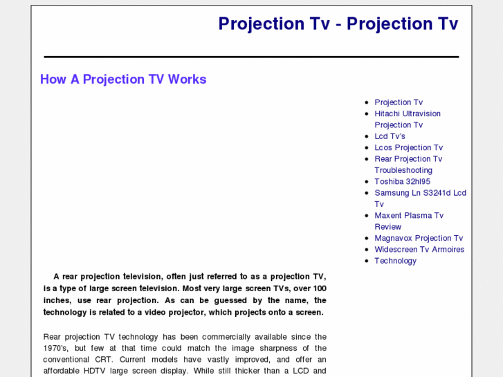 www.projectiontvreviews.com