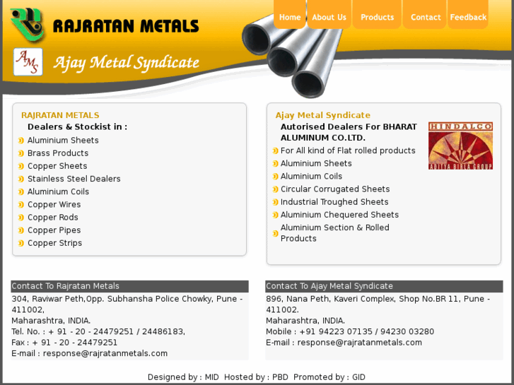 www.rajratanmetals.com