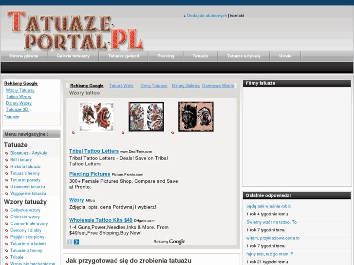 www.tatuaze-portal.pl