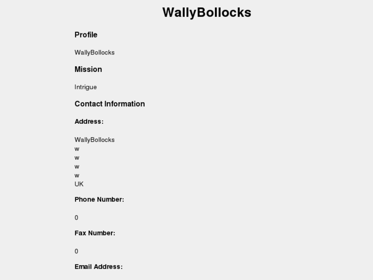 www.wallybollocks.com