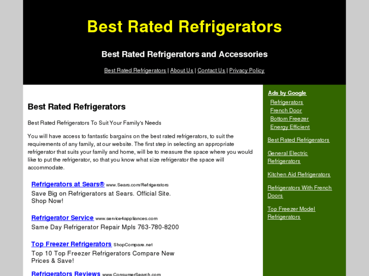 www.bestratedrefrigerators.net