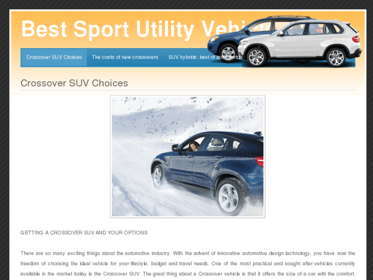 www.bestsportutilityvehicle.com