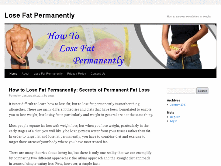 www.fatlosspermanently.com