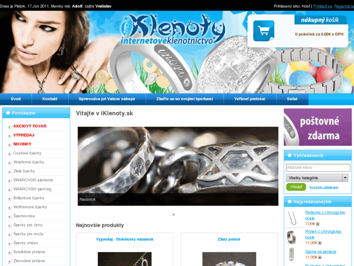 www.iklenoty.sk