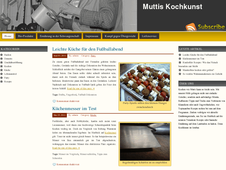 www.muttis-kochkunst.de