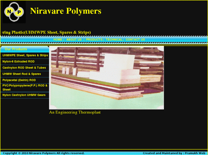 www.niravarepolymers.com