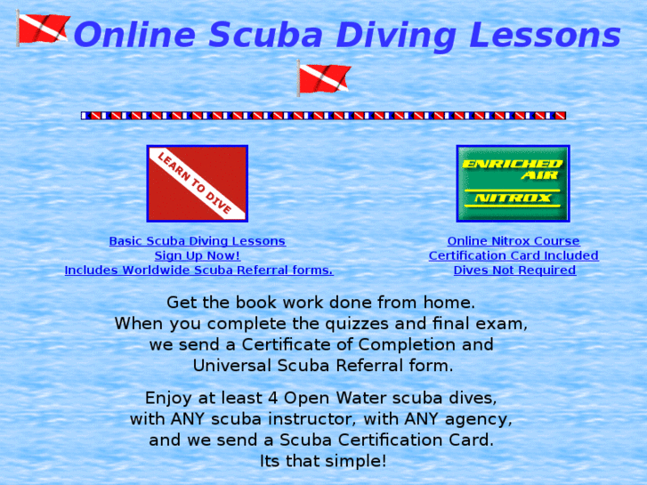 www.onlinescubadivinglessons.com