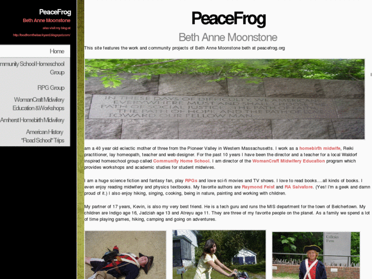 www.peacefrog.org