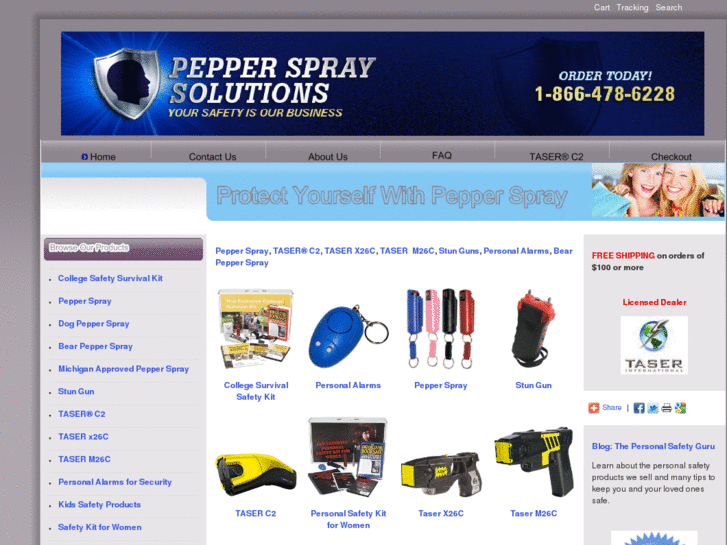 www.pepperspraysolutions.com