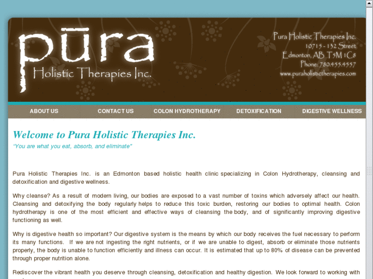 www.puraholistictherapies.com