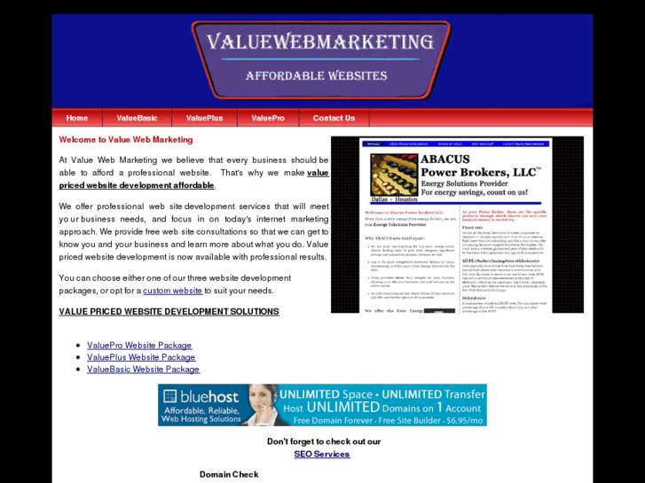 www.valuewebmarketing.com