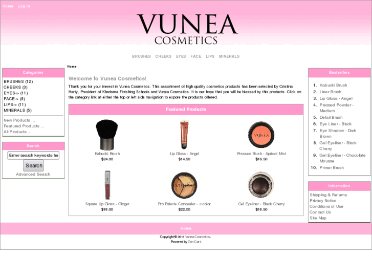 www.vuneacosmetics.com