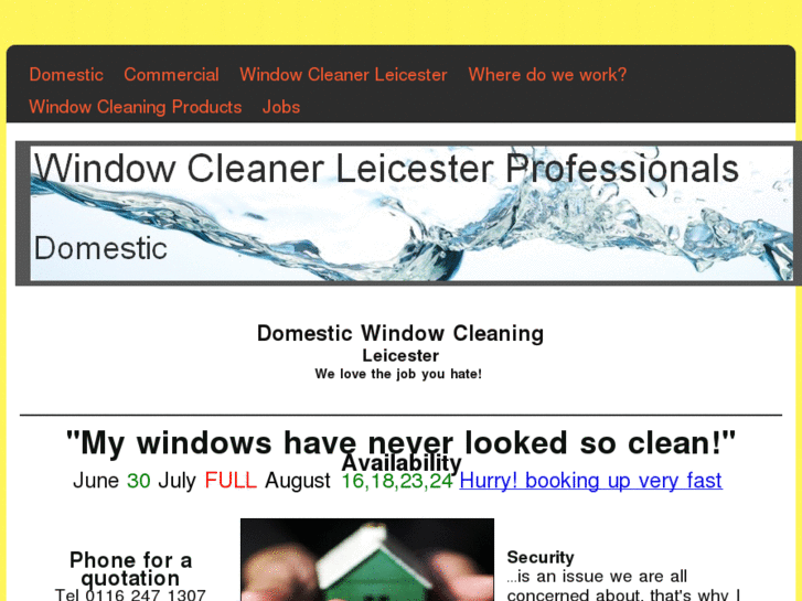 www.windowcleanerleicester.com