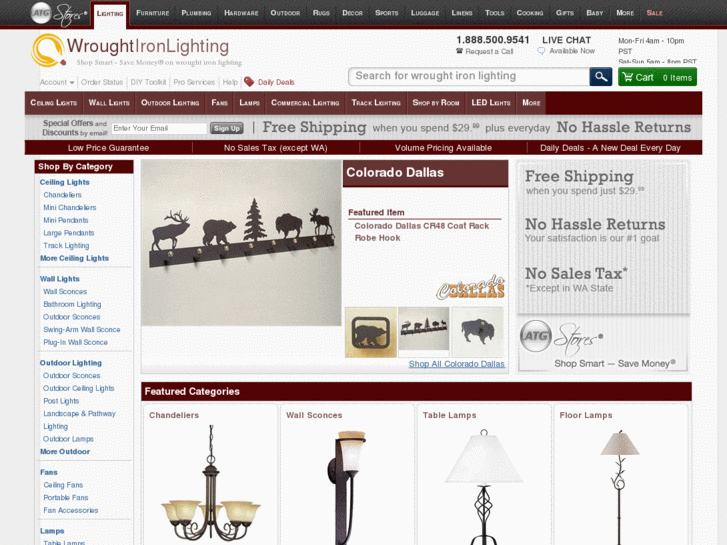 www.wrought-iron-lighting.com