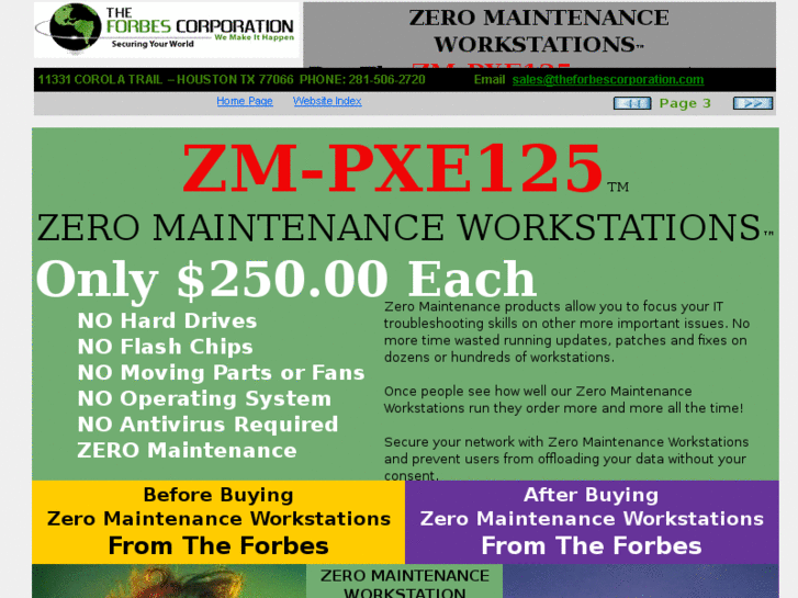 www.zeromaintenanceworkstation.com