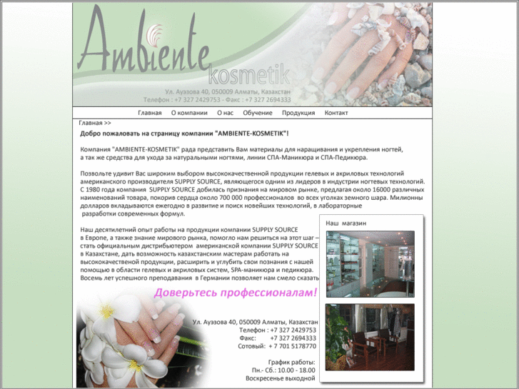 www.ambiente-nails.com