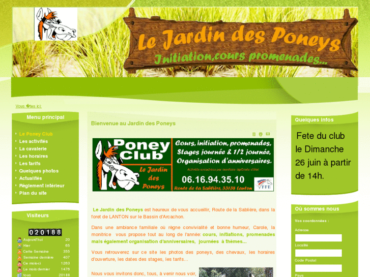 www.lejardindesponeys.com