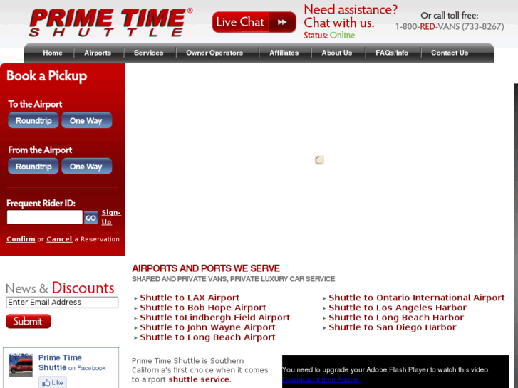 www.primetimeshuttle.net
