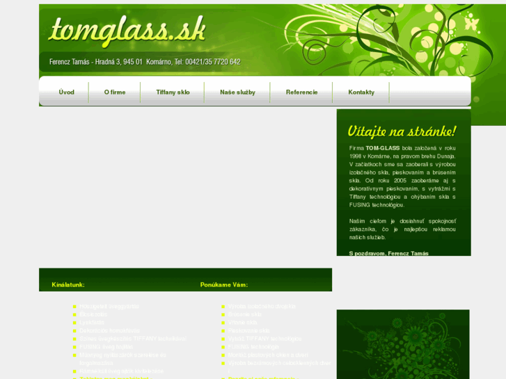 www.tomglass.sk