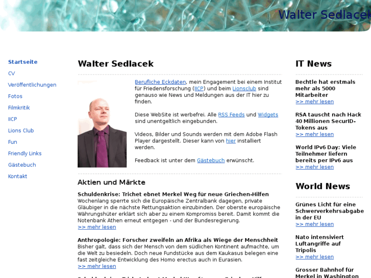 www.waltersedlacek.com