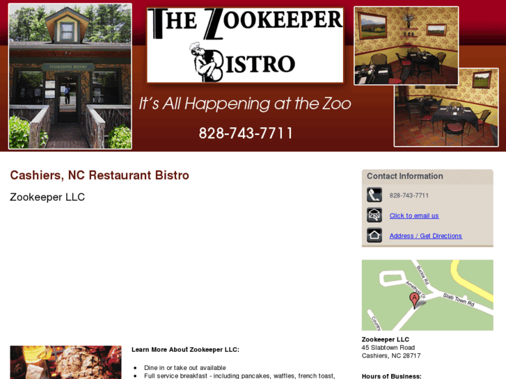 www.zookeeperbistro.net