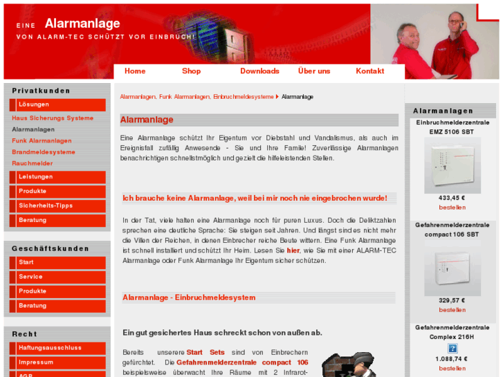 www.alarmanlage-shop.de