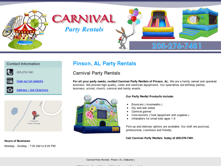 www.carnivalpartyrentals2.com