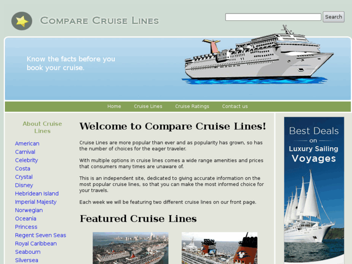 www.compare-cruiselines.com