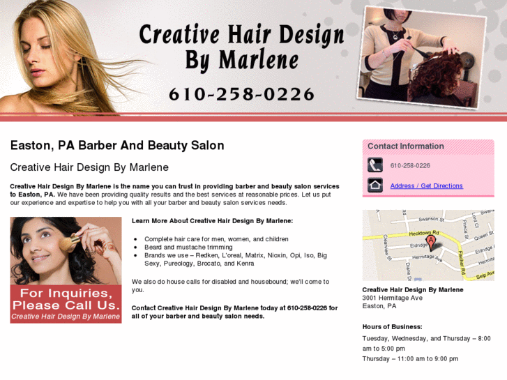 www.creativehairdesignbymarlene.com