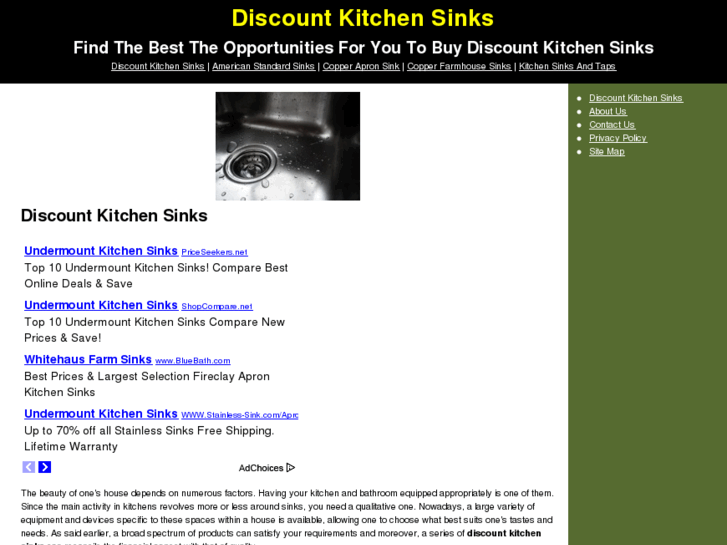 www.discountkitchensinks.org