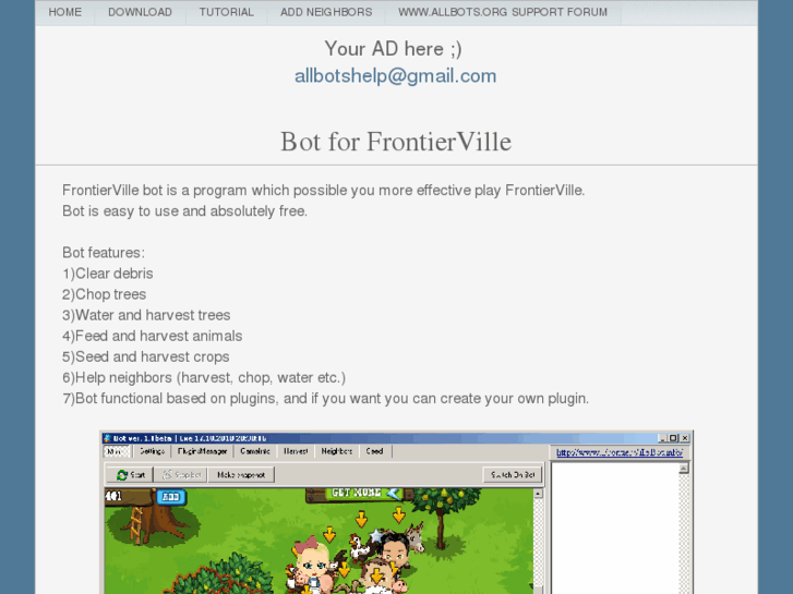 www.frontiervillebot.info