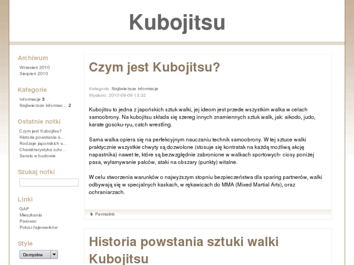 www.kubojitsu.waw.pl