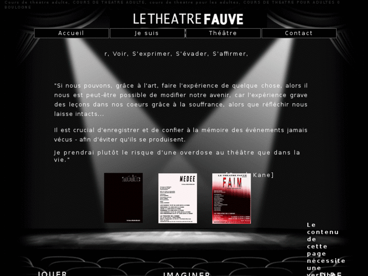 www.letheatrefauve.com