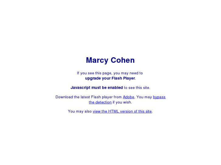 www.marcycohen.com