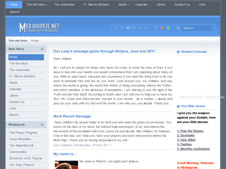 www.medjugorje.biz
