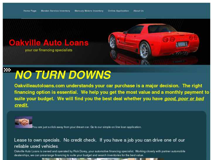 www.oakvilleautoloans.com