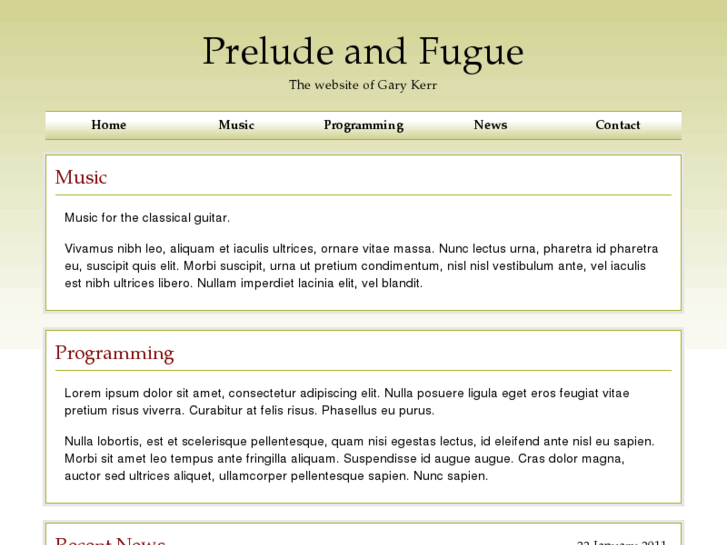 www.preludeandfugue.net