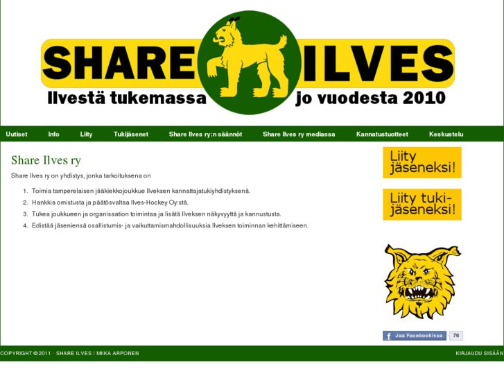 www.shareilves.fi