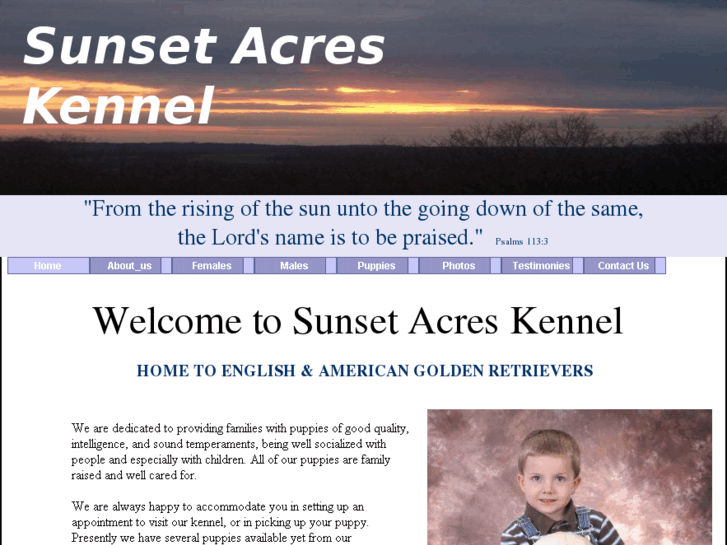 www.sunsetacreskennel.com