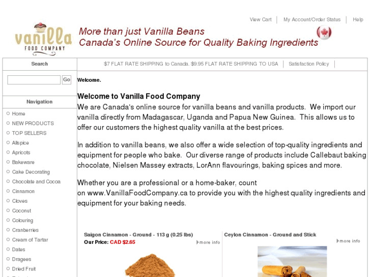 www.vanillafoodcompany.ca