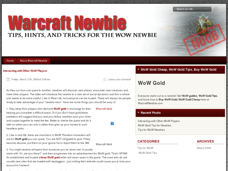 www.warcraftnewbie.com