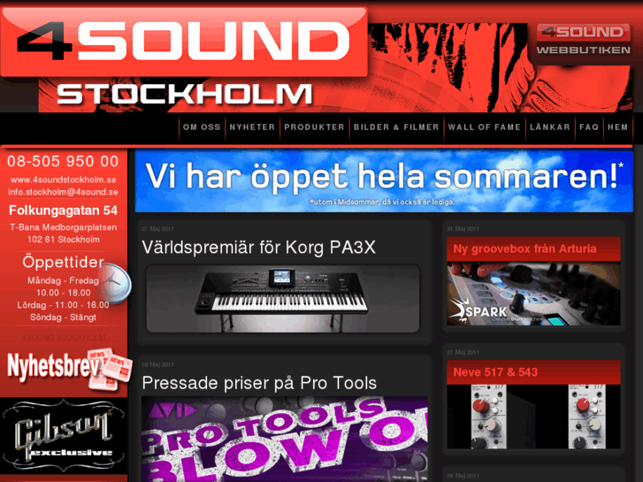 www.4soundstockholm.se