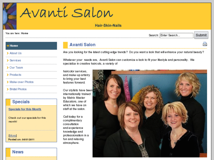 www.avanti-salon.net